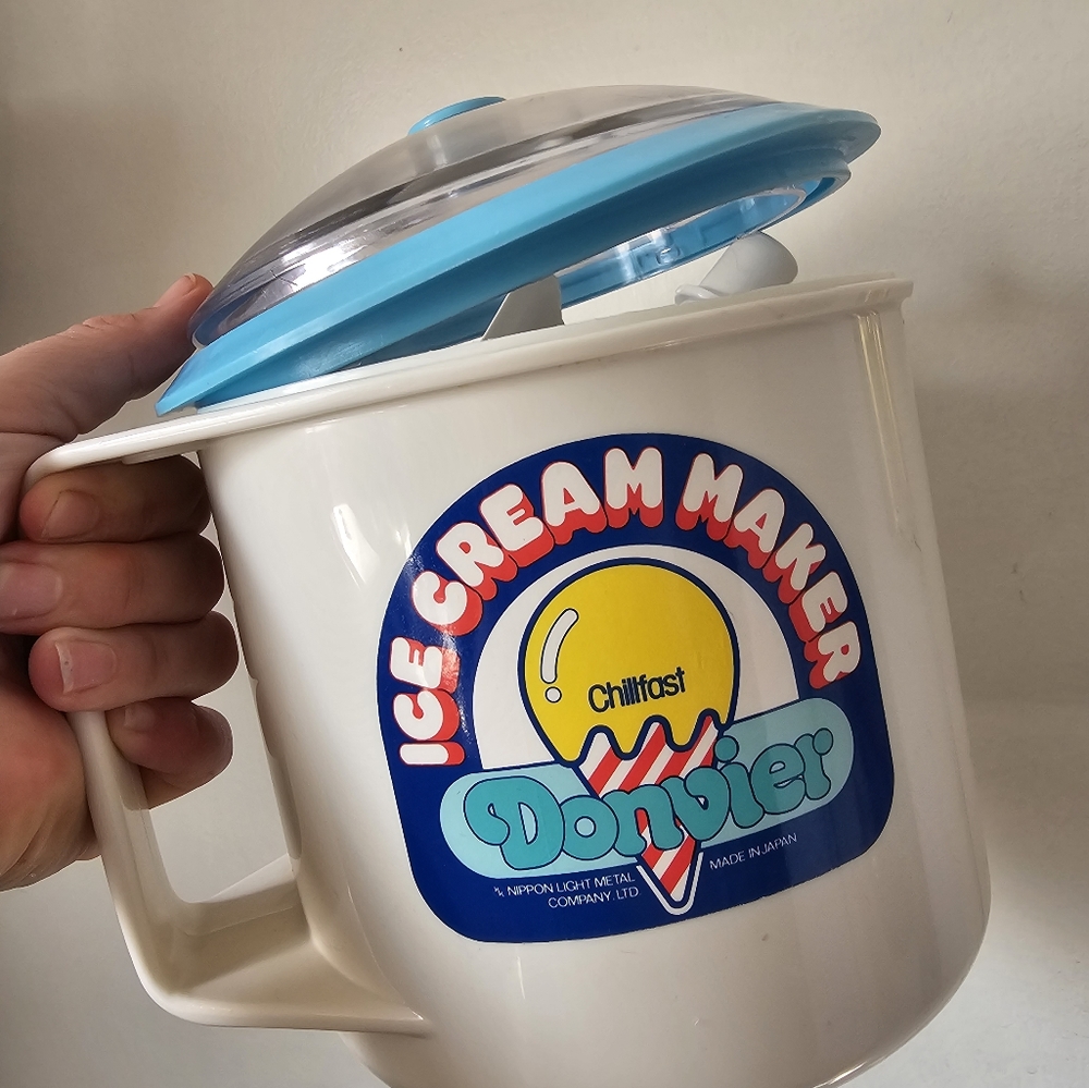 Vintage ice cream maker